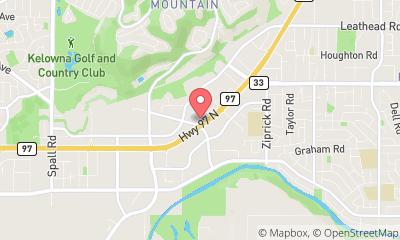 map, Best Western Plus Kelowna Hotel & Suites