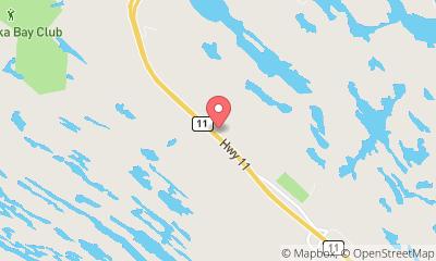 map, ClearWater Design Canoes & Kayaks Muskoka Outlet