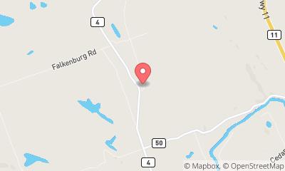 map, Lone Pine Canoe Company