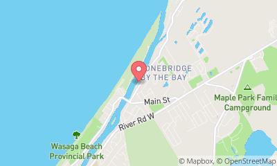 map, Pine Crest Cottage Rentals