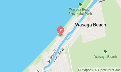 map, Bungalows on the Beach