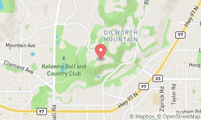 map, Upper End Wine Tours Kelowna