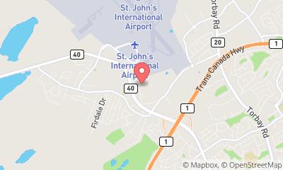 map, Comfort Hotel St. John's