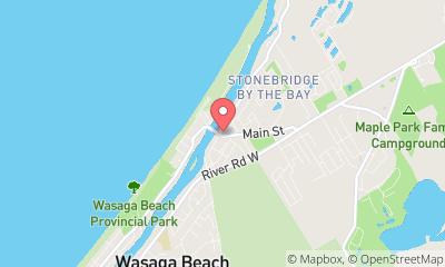 map, Wasaga Bridge Cottages