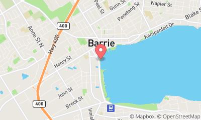 map, City of Barrie Marina