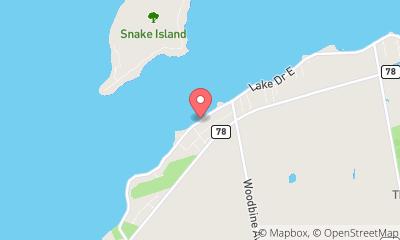 map, Island Grove Marina