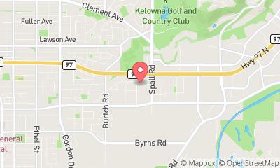 map, GOLFTEC Kelowna