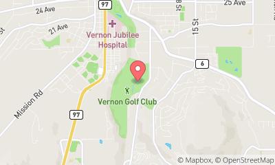 map, Vernon Golf & Country Club