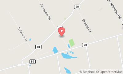 map, Barrie Gun Club