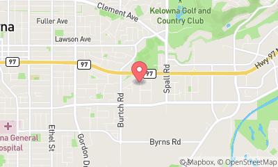 map, Team Fitness Personal Training - Kelowna