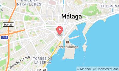 map, Hertz Ride Motorcycle Rentals & Tours Málaga