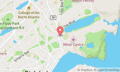 map, Cygnus Gymnastics Training Centre