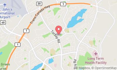 map, The Little Gym of St Johns