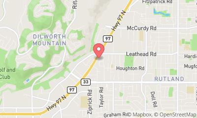 map, Canadas Best Value Inn Kelowna