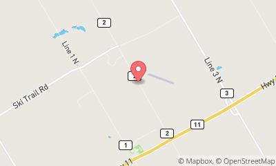 map, Shanty Bay Golf Club