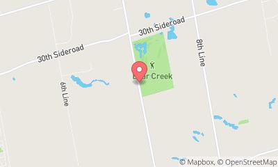 map, Bear Creek Golf Club