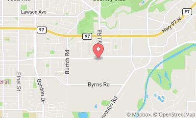 map, Kelowna Firearms Training