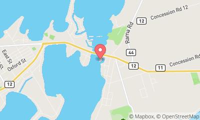 map, Blue Beacon Marina