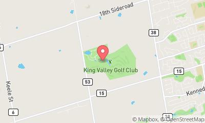 map, King Valley Golf Club