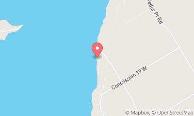 map, Georgian Bay Divers