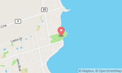 map, Innisfil Beach Park