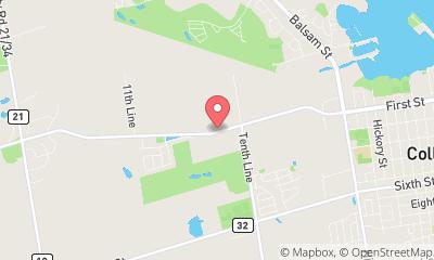 map, Banff Sport Collingwood Ski & Snowboard Rentals