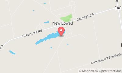 map, New Lowell Campground & Conservation Park Ltd.