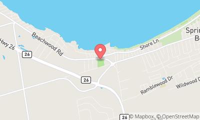 map, Jell-e-Bean Campground & Trailer Park