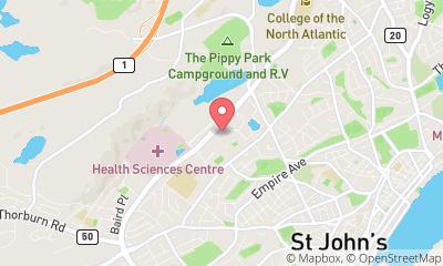 map, Memorial University (MUN) Faculty of Science