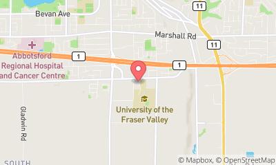 map, Abbotsford Centre