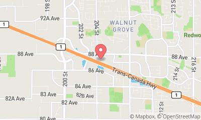 map, Holiday Inn Express & Suites Langley