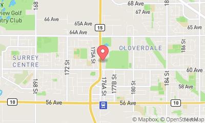 map, Cloverdale Skating Club