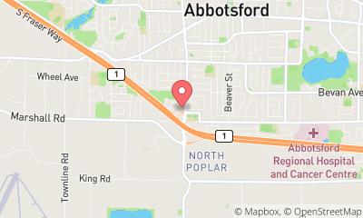 map, Abbotsford Hotel