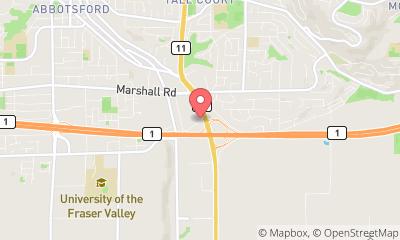 map, Travelodge By Wyndham Abbotsford Bakerview