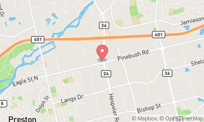 map, Canadian Tire Gas+