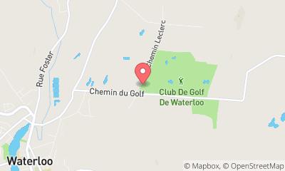 map, Waterloo Golf Club
