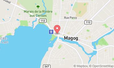 map, ENGEL & VÖLKERS MAGOG