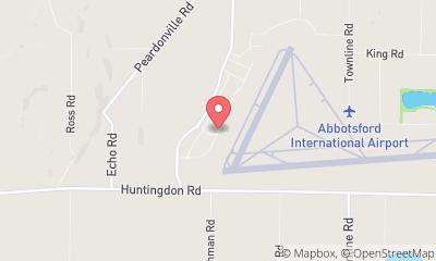 map, Abbotsford Airport