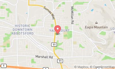 map, Performance Tennis Academy