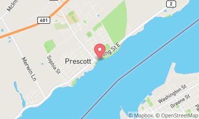 map, Sandra S.Lawn Harbour - Prescott Marina