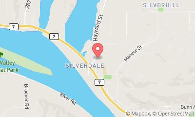 map, West Coast Flies (Internet store)