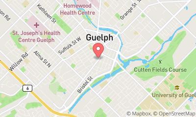 map, Guelph Jazz Festival
