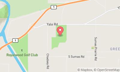 map, Chilliwack Golf Club