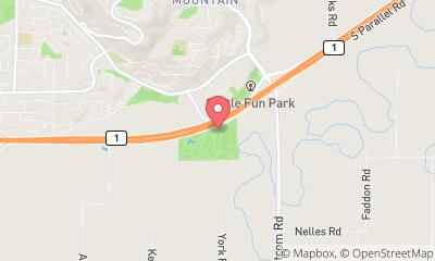 map, Fraserglen Golf & Training Centre