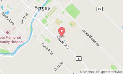 map, Canadian Tire