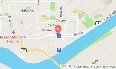 map, Fraser Valley Academy of Dance