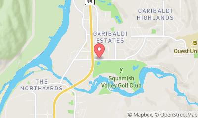 map, Biking In Squamish