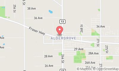 map, Changs Taekwondo Martial Arts Aldergrove