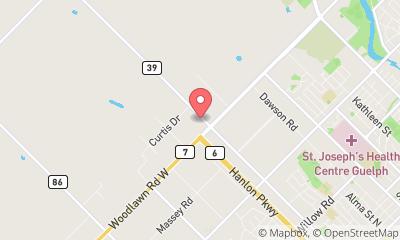 map, Holiday Inn Express & Suites Guelph, an IHG Hotel