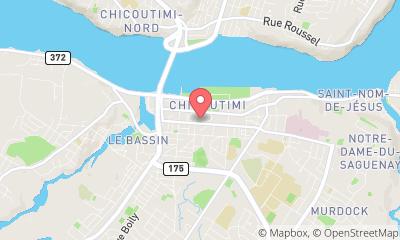 map, Club De Boxe De Chicoutimi